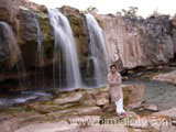 Praveen Indoori at Pochera Waterfalls