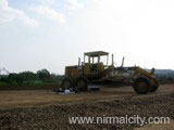 Highway construction - On the way to burgupally