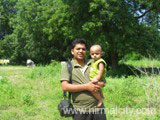 Praveen with son Siddharth