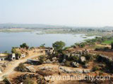 Bangal cheru from the top of the fort near temple